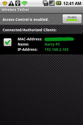 Android wifi tether apk